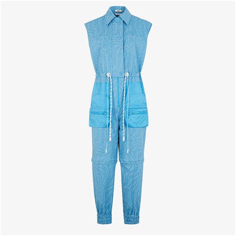 fendi jumpsuit blue